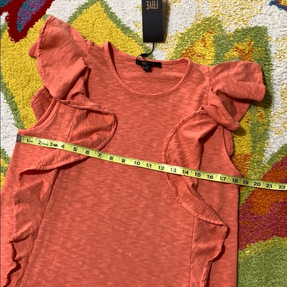 Frye Ruffle Sleeveless Top - Picture 13 of 14